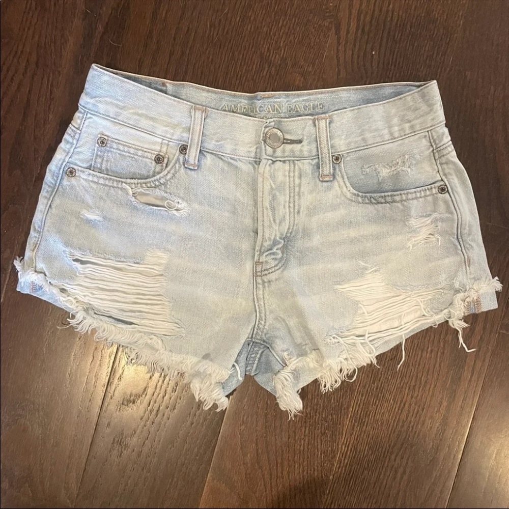 American eagle tomgirl shorts